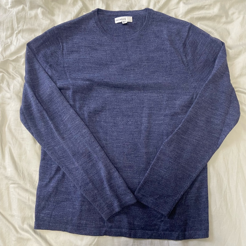 Calibrate merino wool sweater